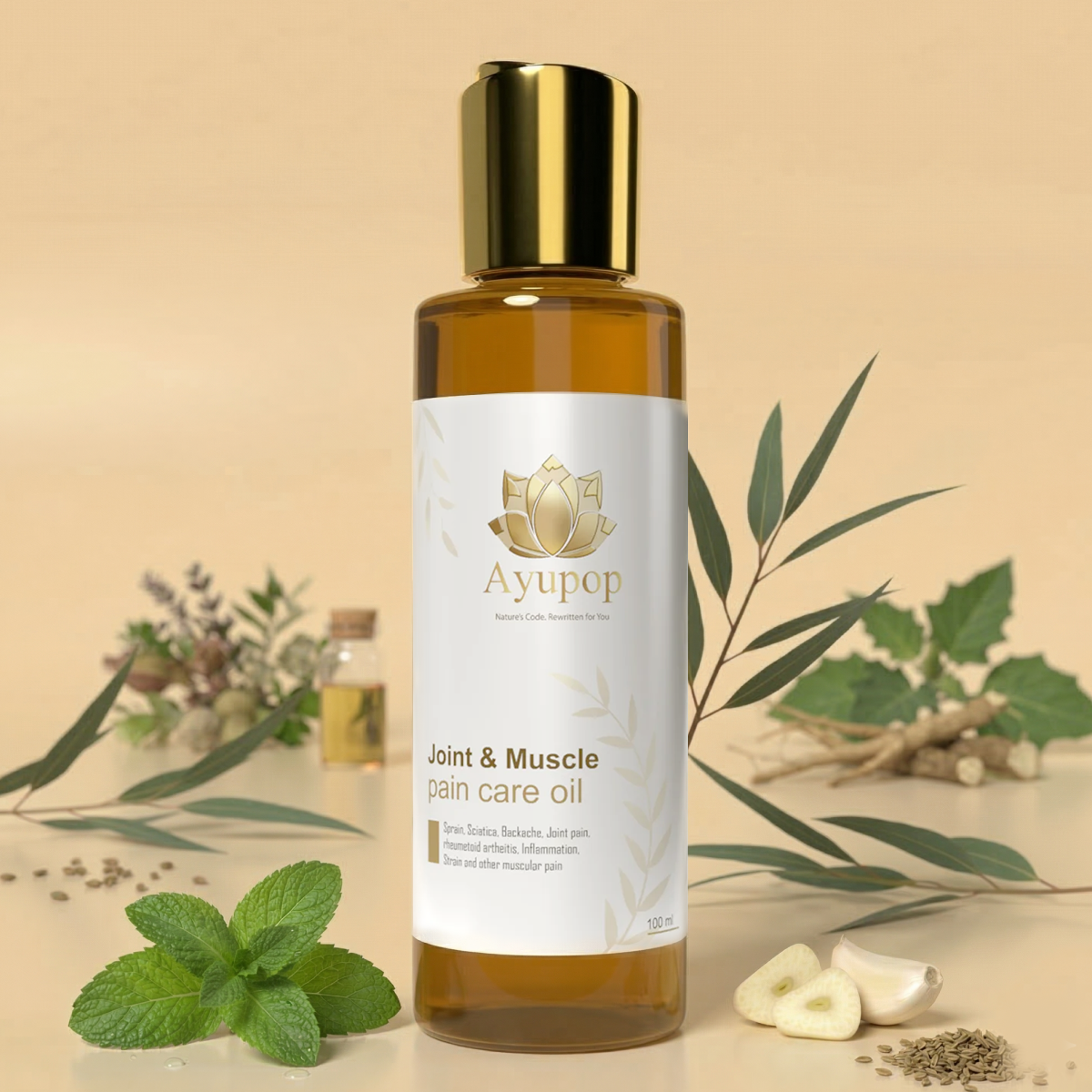 Joint & Muscle pain care oil