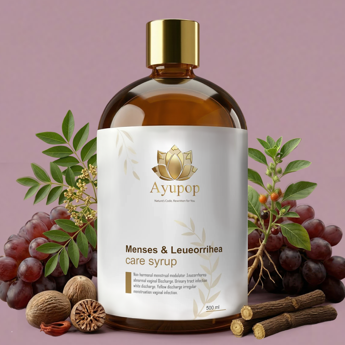 Menses & Leueorrihea care syrup