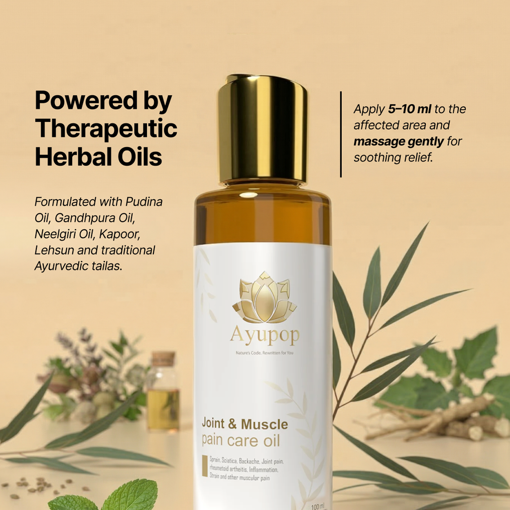 Joint & Muscle pain care oil